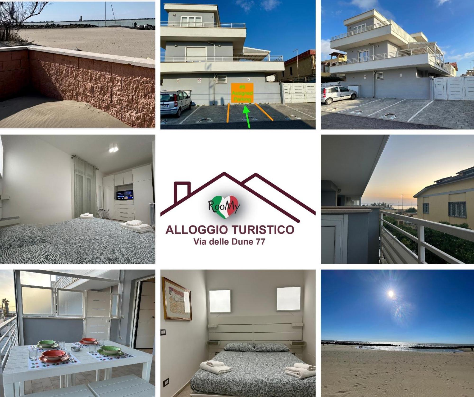 Alloggio Le Dune 77 Fiumicino Dış mekan fotoğraf
